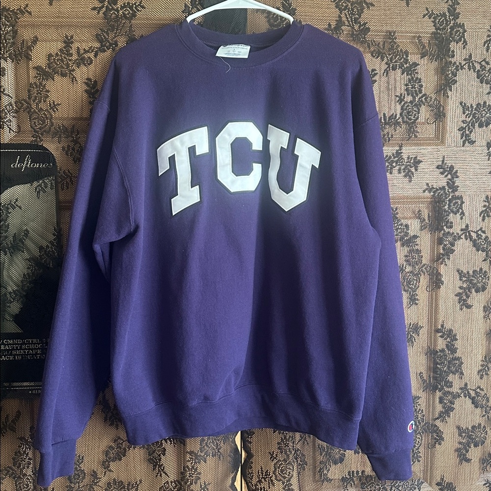 Champion TCU Crewneck